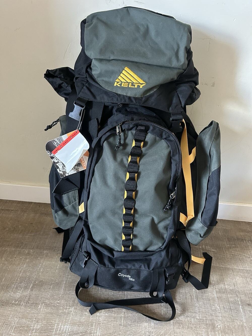Kelty Coyote 4500 Internal Frame Backpack NWT Hiking Camping Trekking Dark Moss
